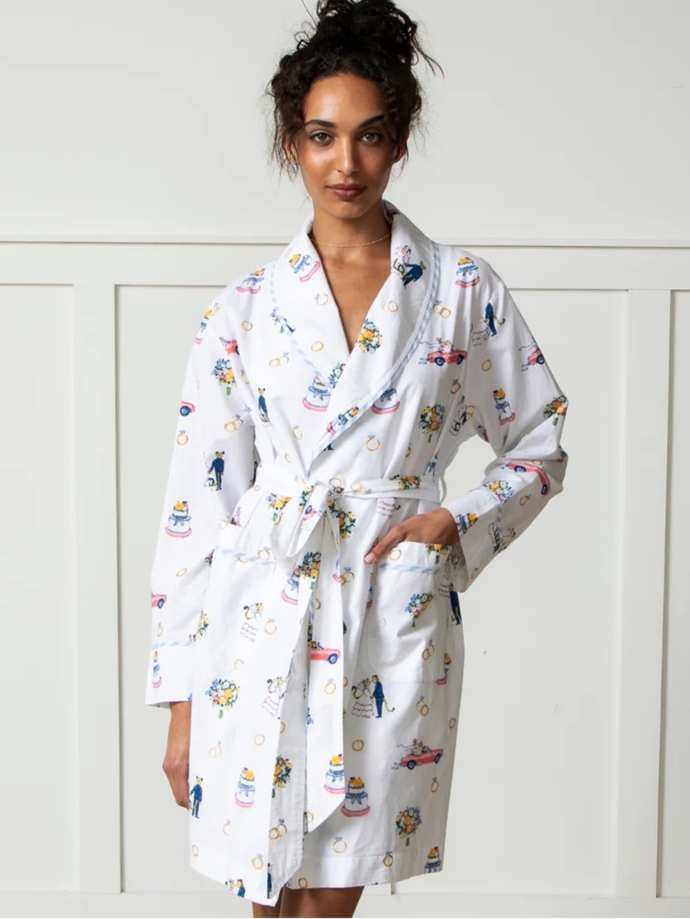 NWT Printfresh | Luna Robe in Happily Ever After, M